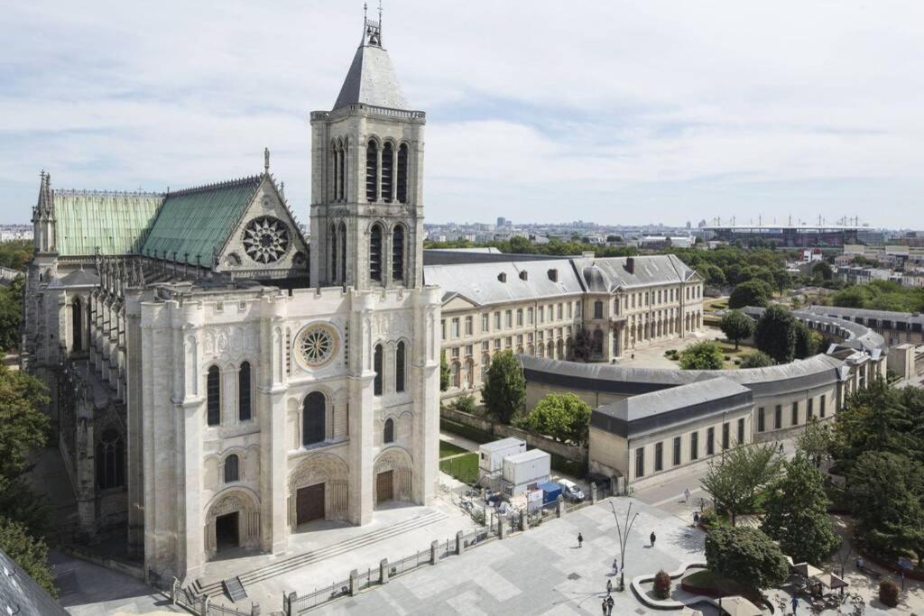 Апартаменты Chic Apart With Great View Of Paris Сен-Дени Экстерьер фото