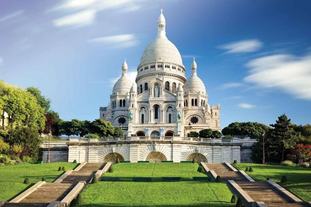 Апартаменты Chic Apart With Great View Of Paris Сен-Дени Экстерьер фото